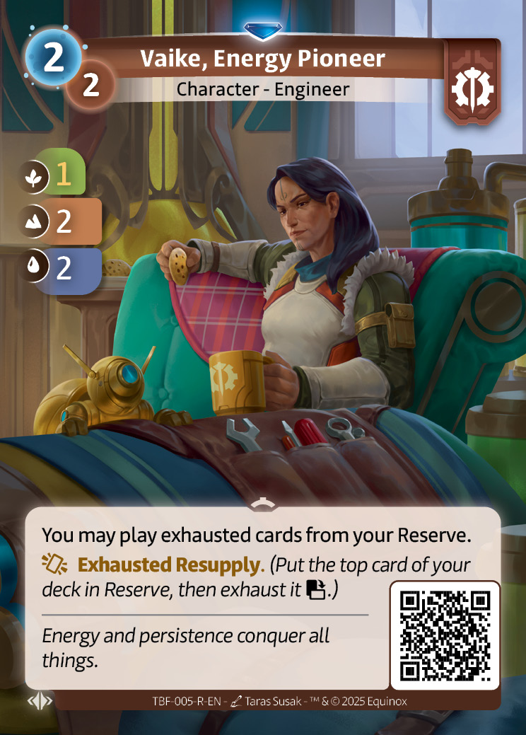 Vaike, Energy Pioneer