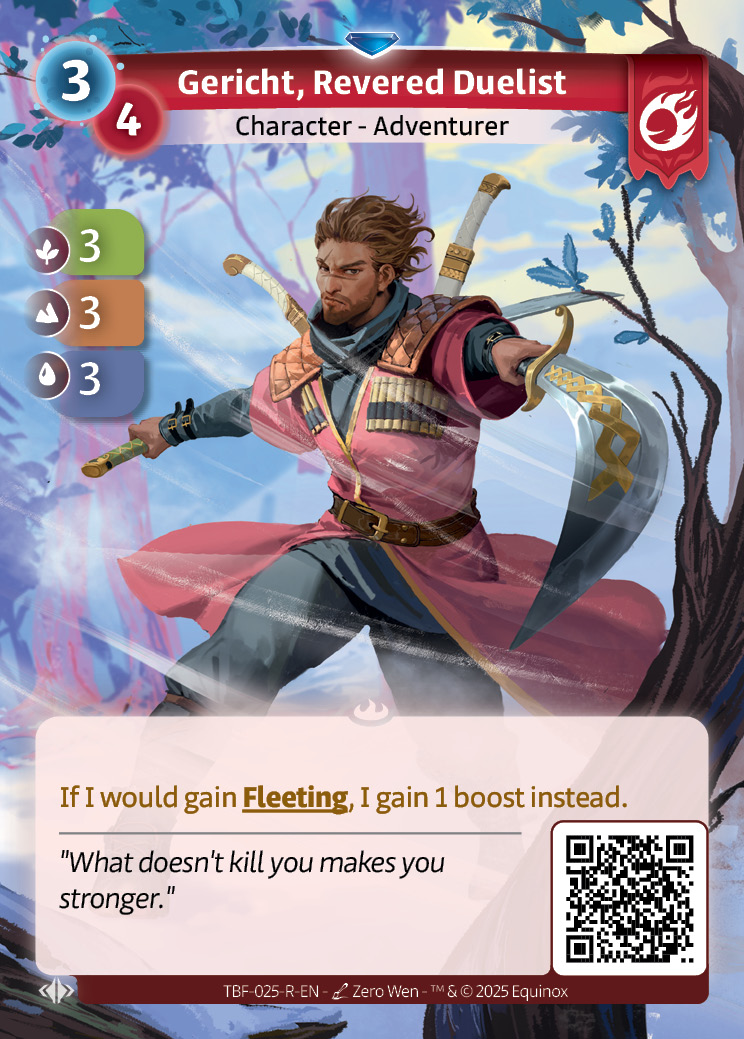 Gericht, Revered Duelist