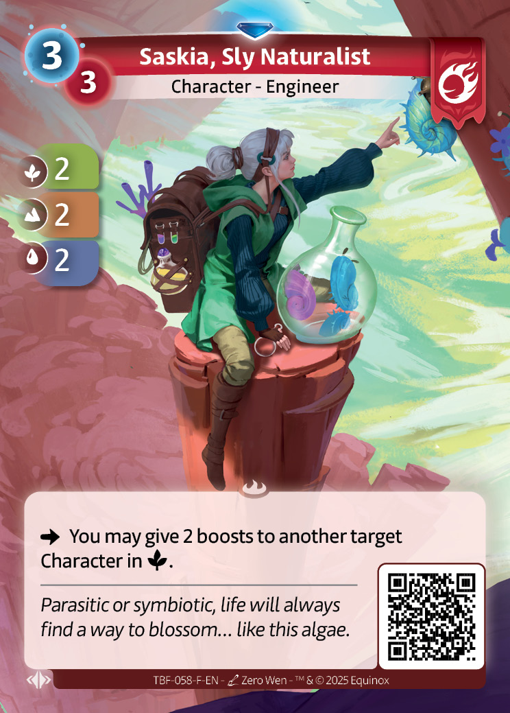 Saskia, Sly Naturalist