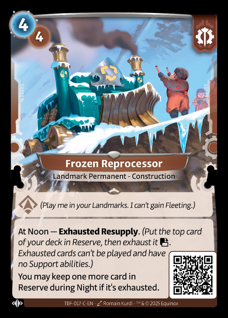 Frozen Reprocessor