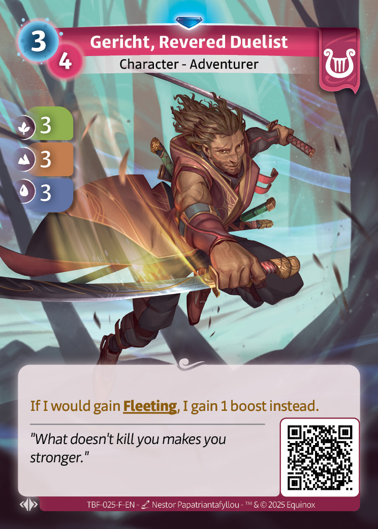 Gericht, Revered Duelist