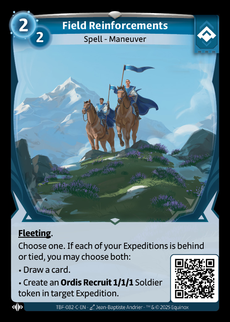 Field Reinforcements