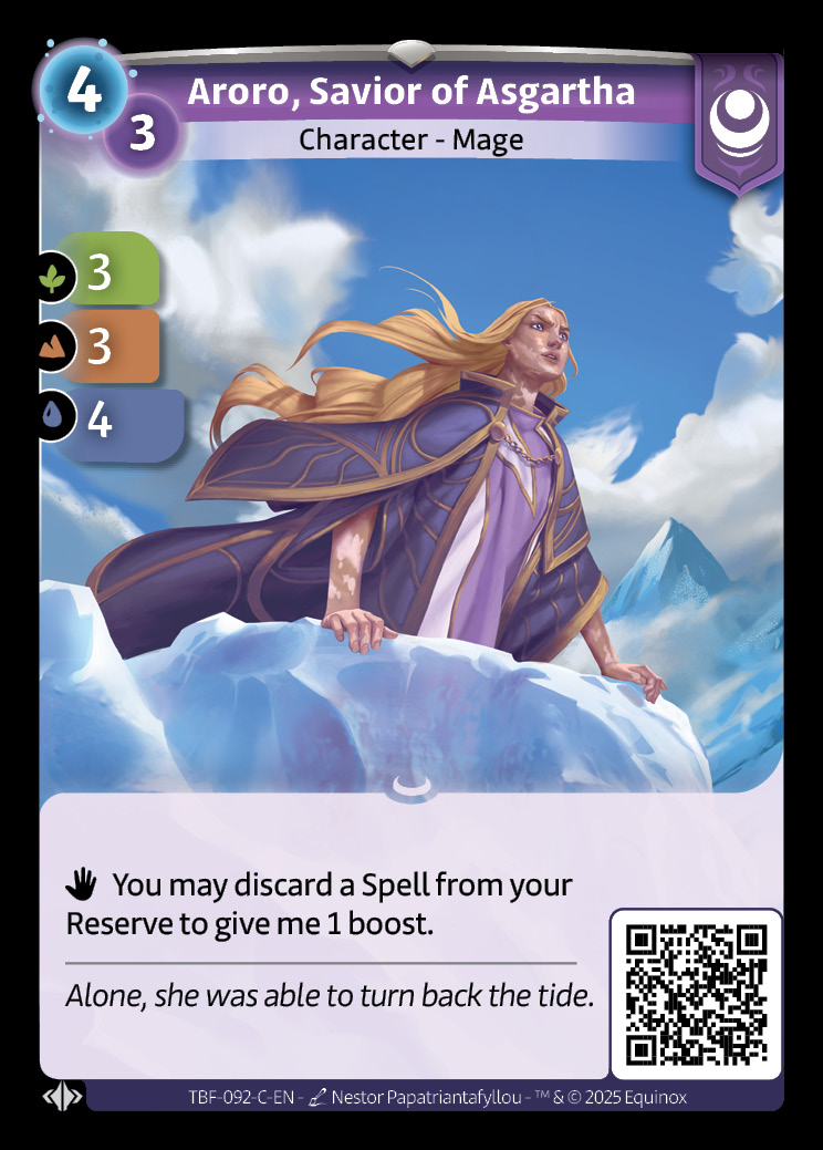 Aroro, Savior of Asgartha