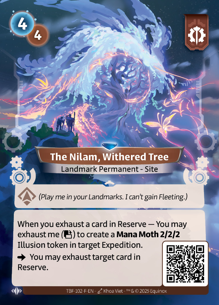 The Nilam, Withered Tree