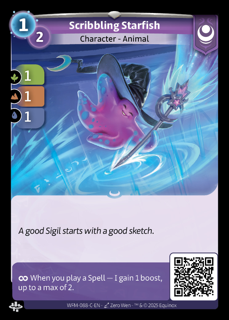 Scribbling Starfish