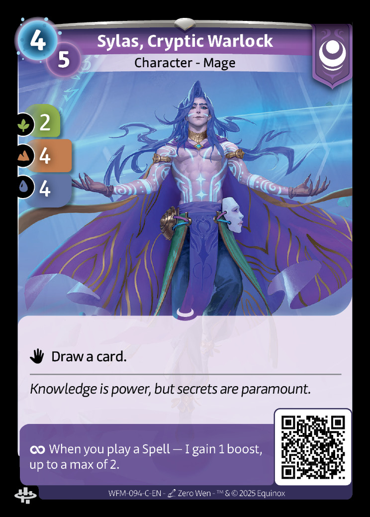 Sylas, Cryptic Warlock