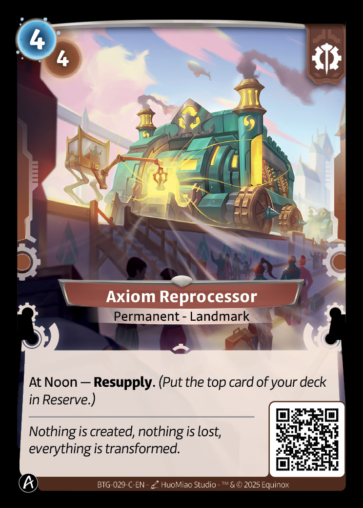 Axiom Reprocessor