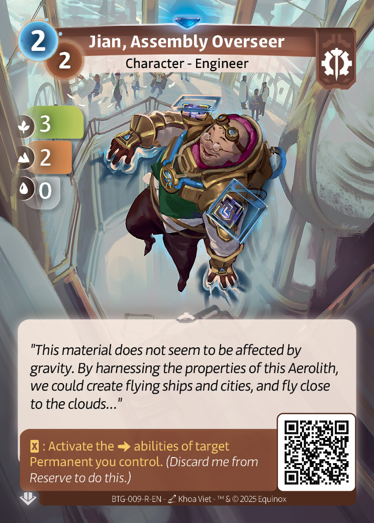 Jian, Assembly Overseer