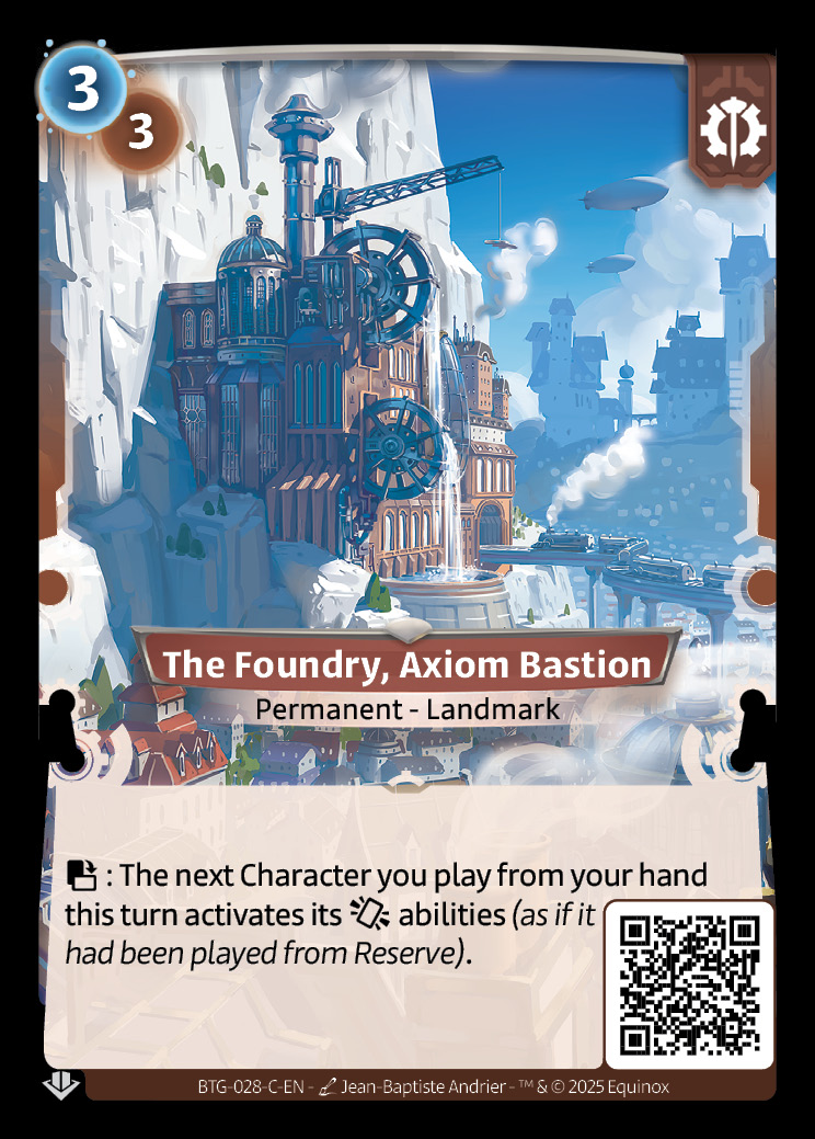 The Foundry, Axiom Bastion