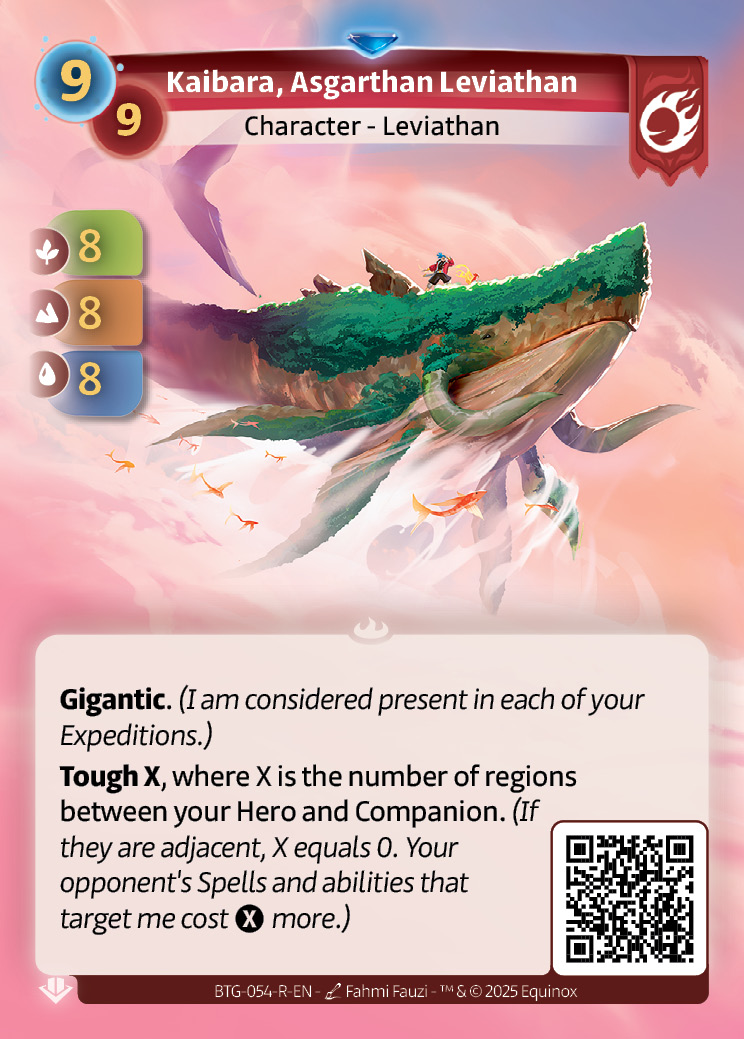 Kaibara, Asgarthan Leviathan