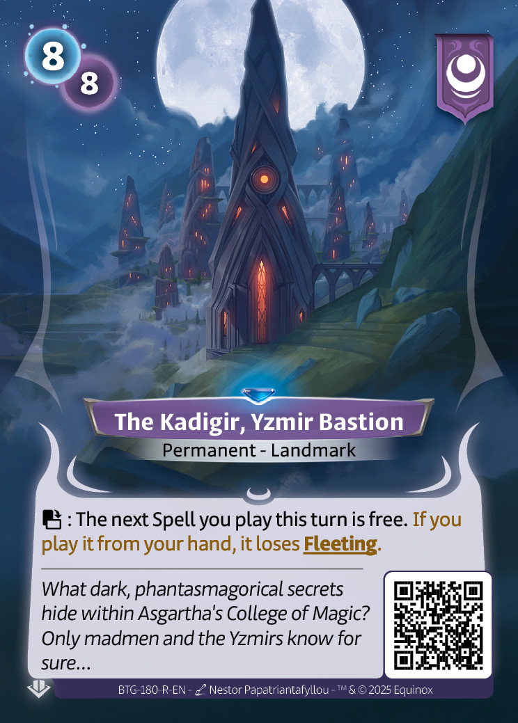 The Kadigir, Yzmir Bastion