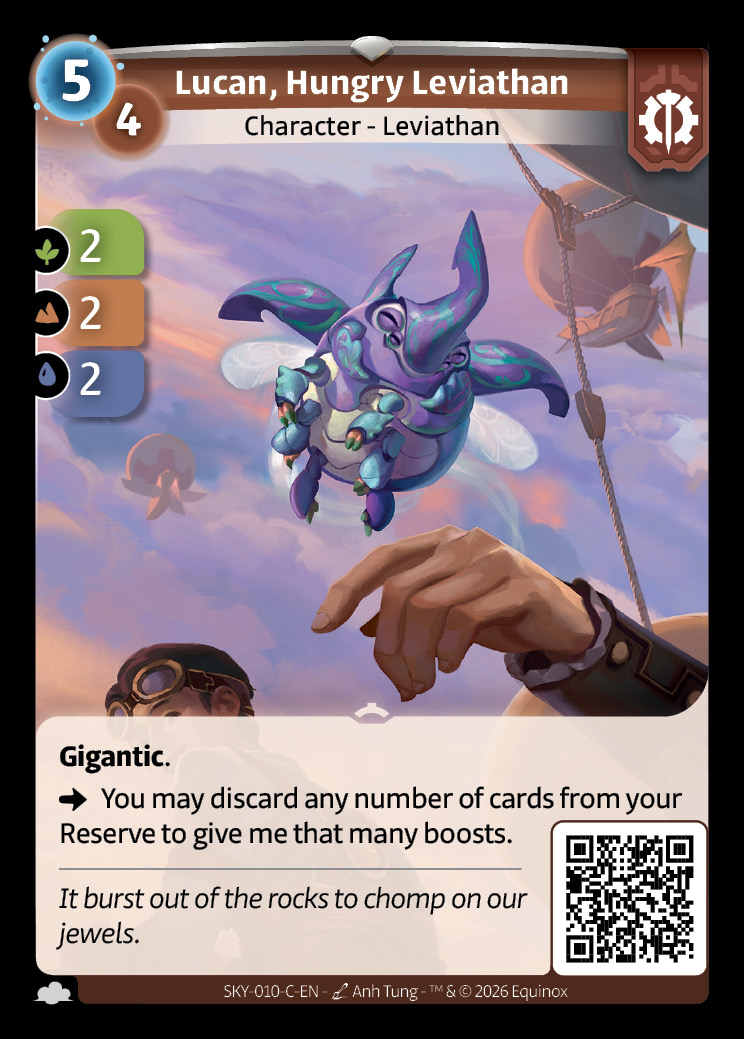 Lucan, leviatán hambriento