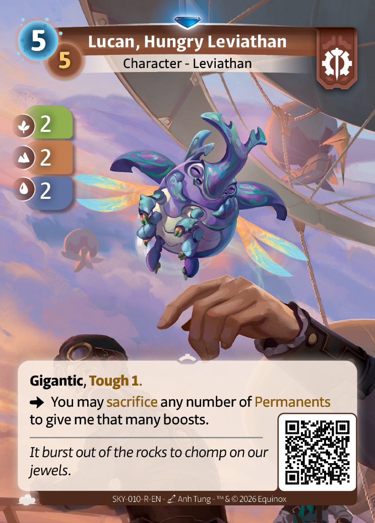 Lucan, leviatán hambriento