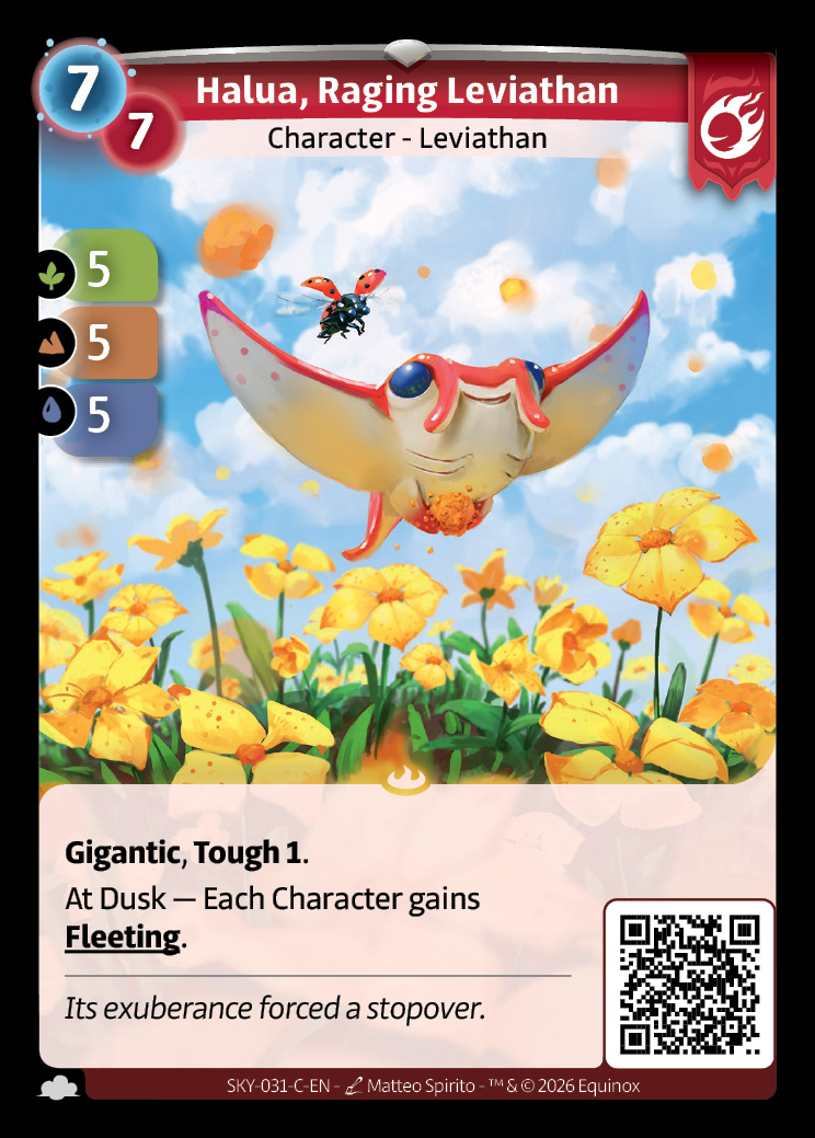 Halua, Raging Leviathan