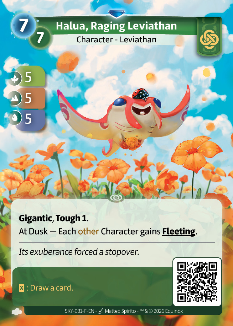 Halua, rasender Leviathan