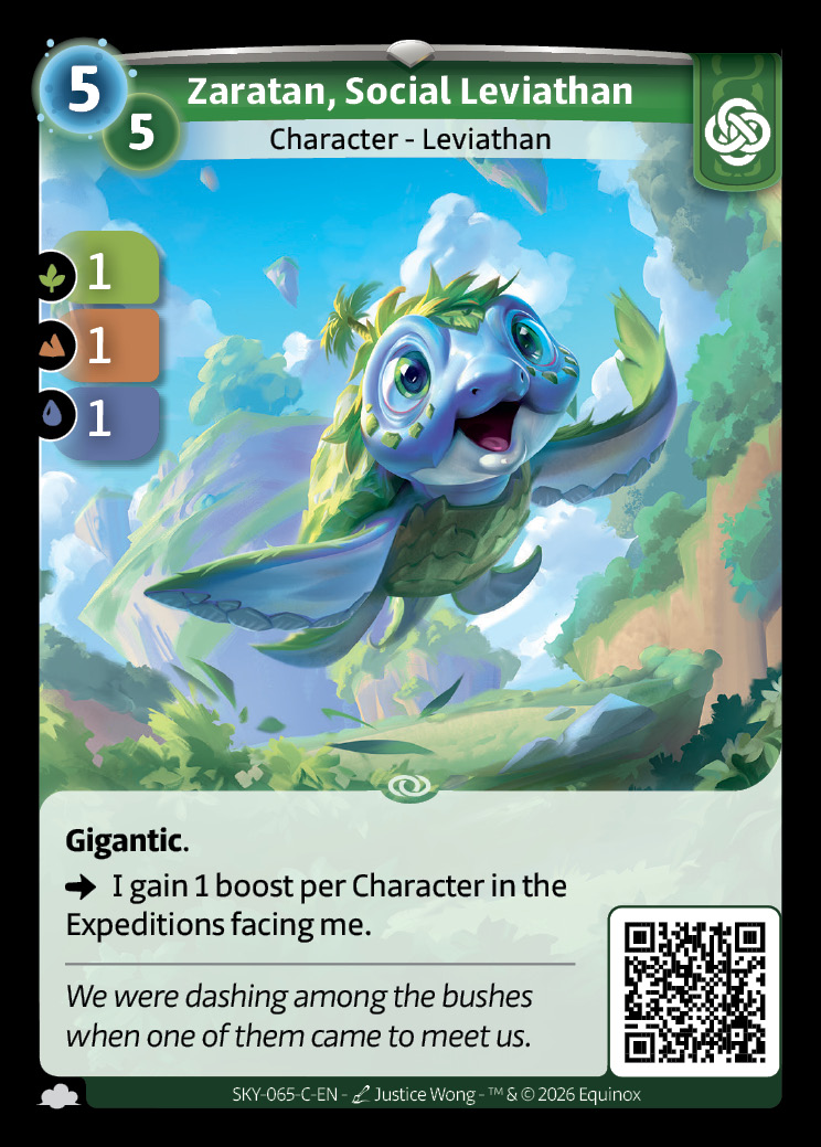 Zaratan, geselliger Leviathan