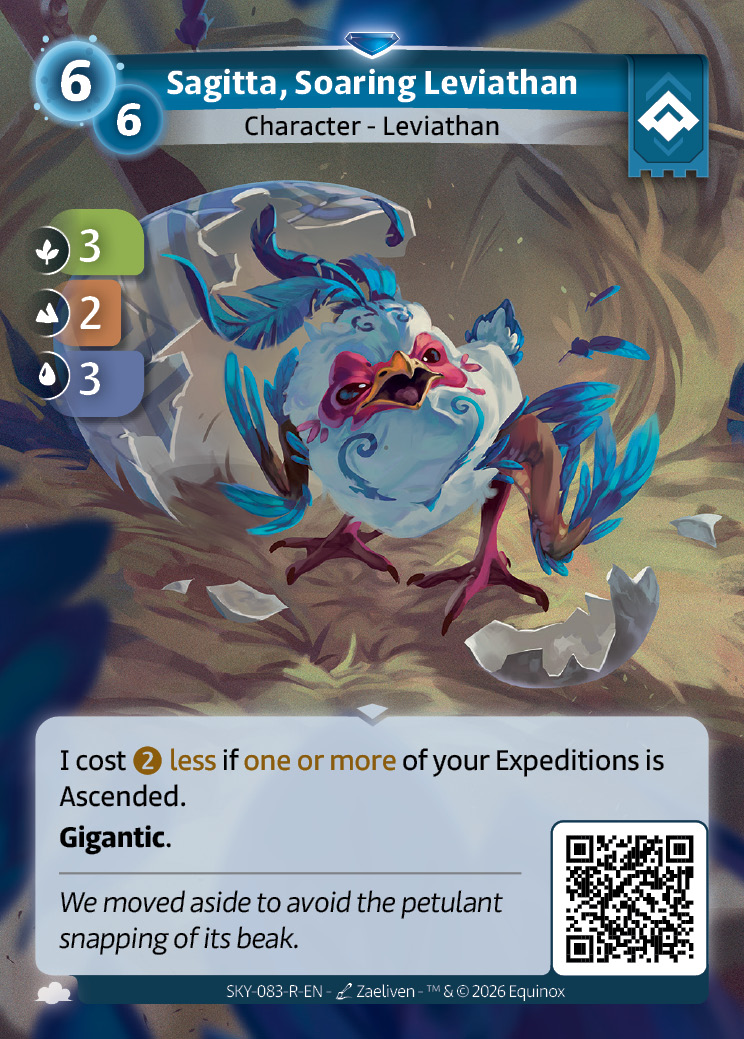 Sagitta, aufsteigender Leviathan