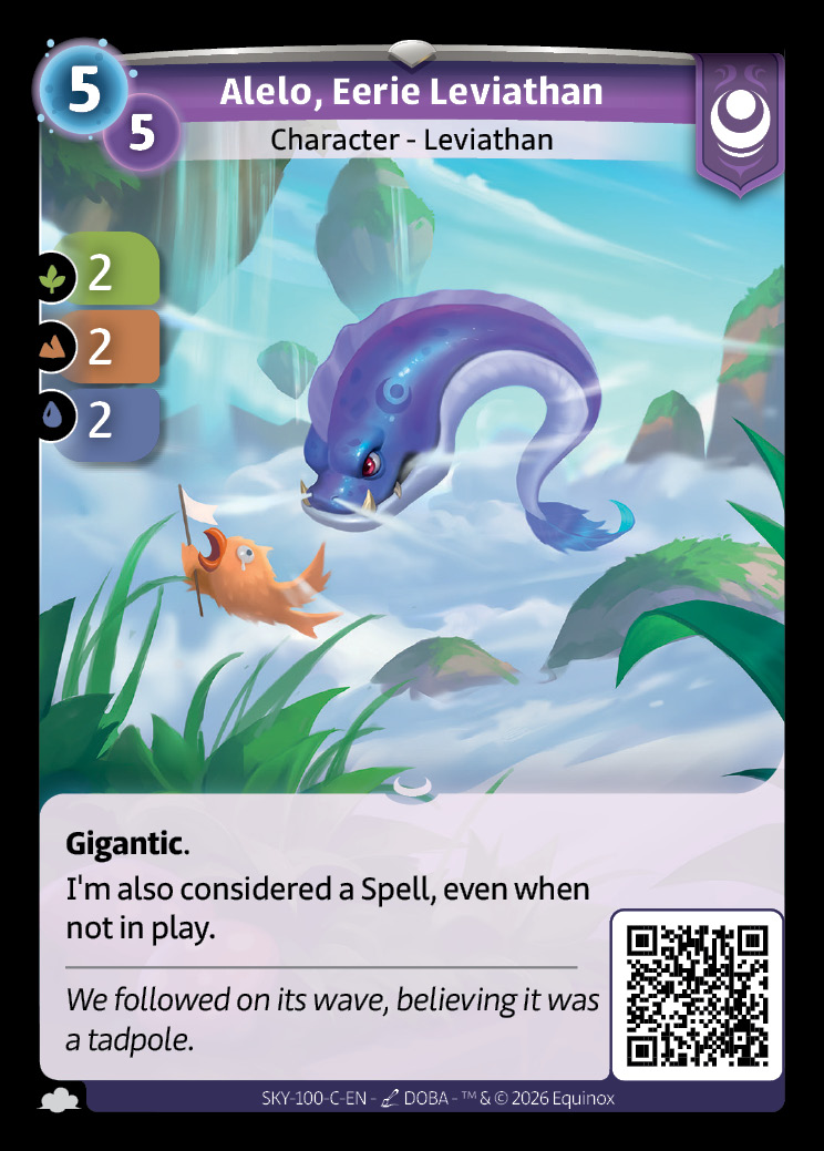 Alelo, furchterregender Leviathan