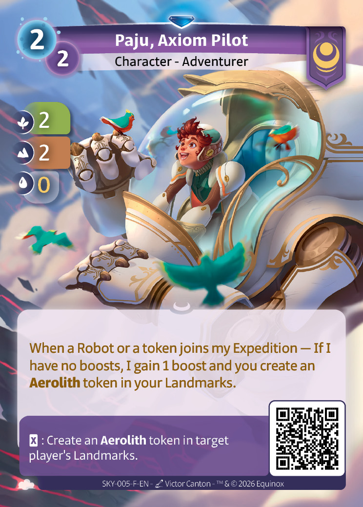 Paju, piloto de Axiom