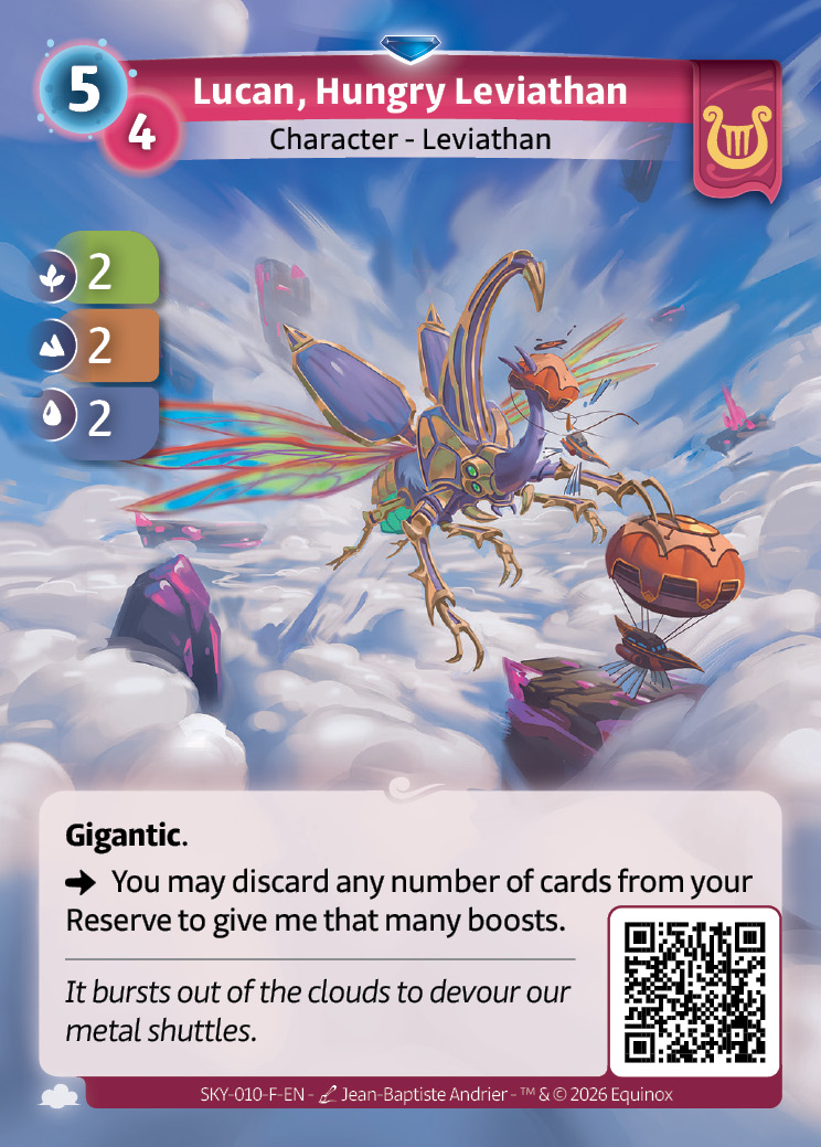 Lucan, Hungry Leviathan