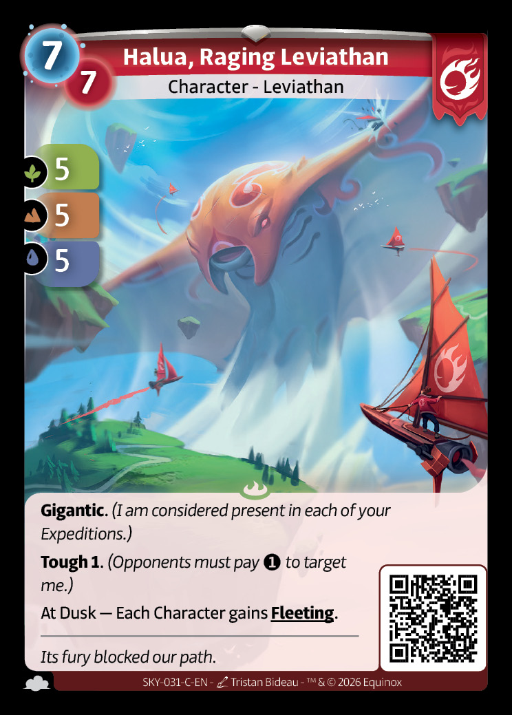 Halua, Raging Leviathan