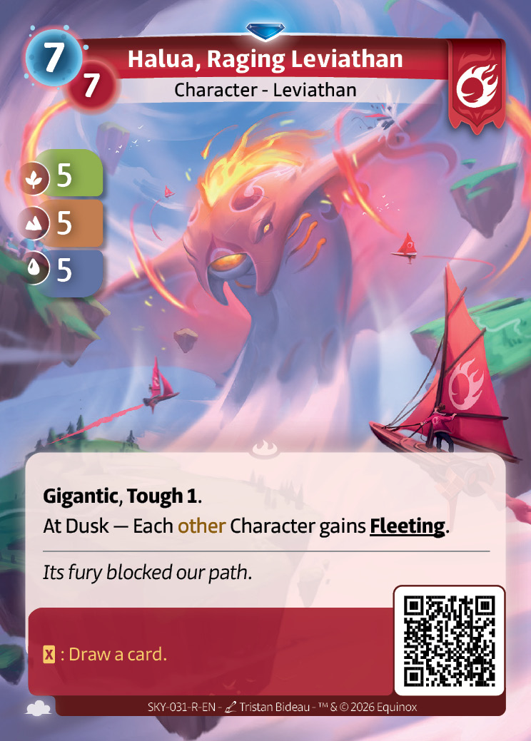 Halua, Raging Leviathan