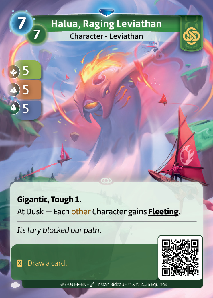 Halua, rasender Leviathan