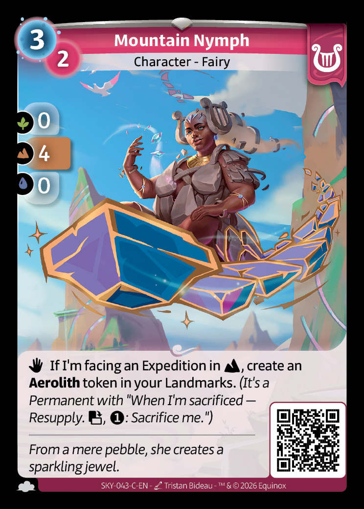 Ninfa de la montaña