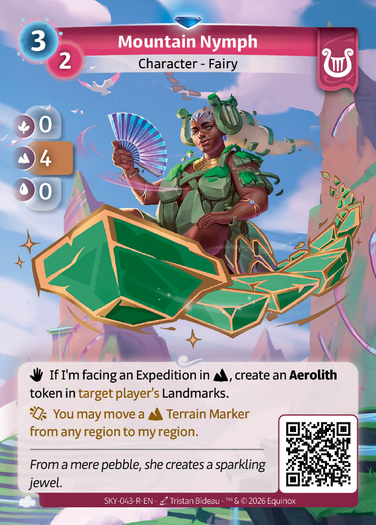 Ninfa de la montaña