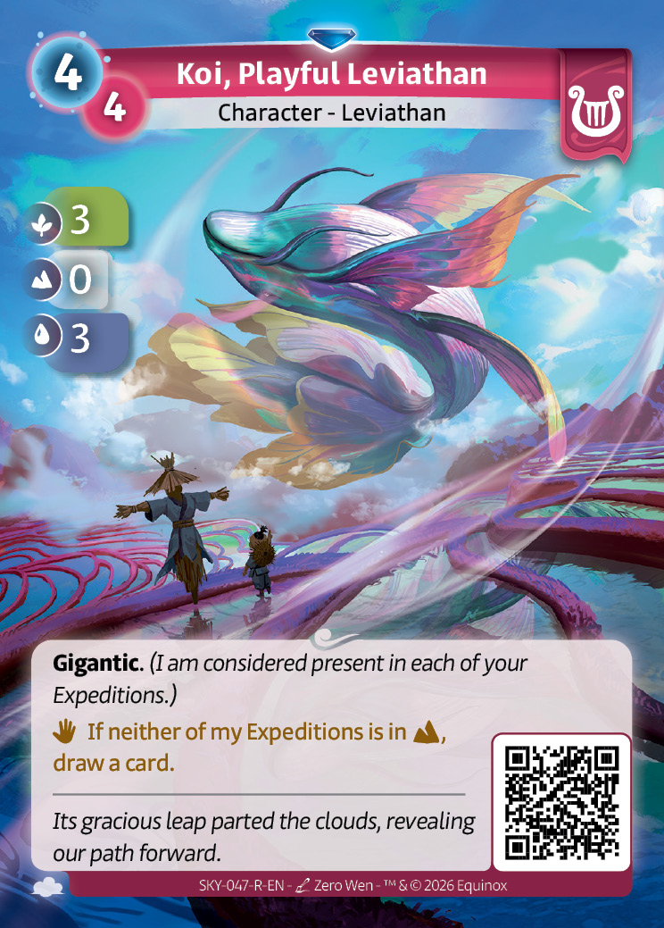 Koi, leviatán juguetón