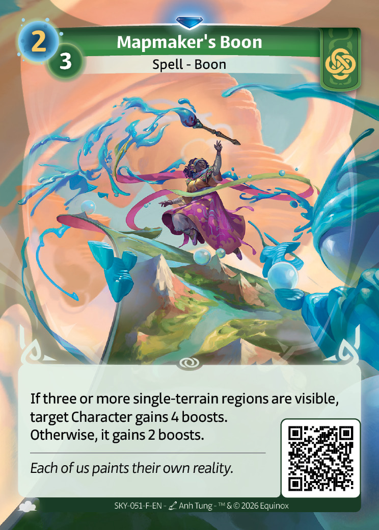 Segen der Kartografin