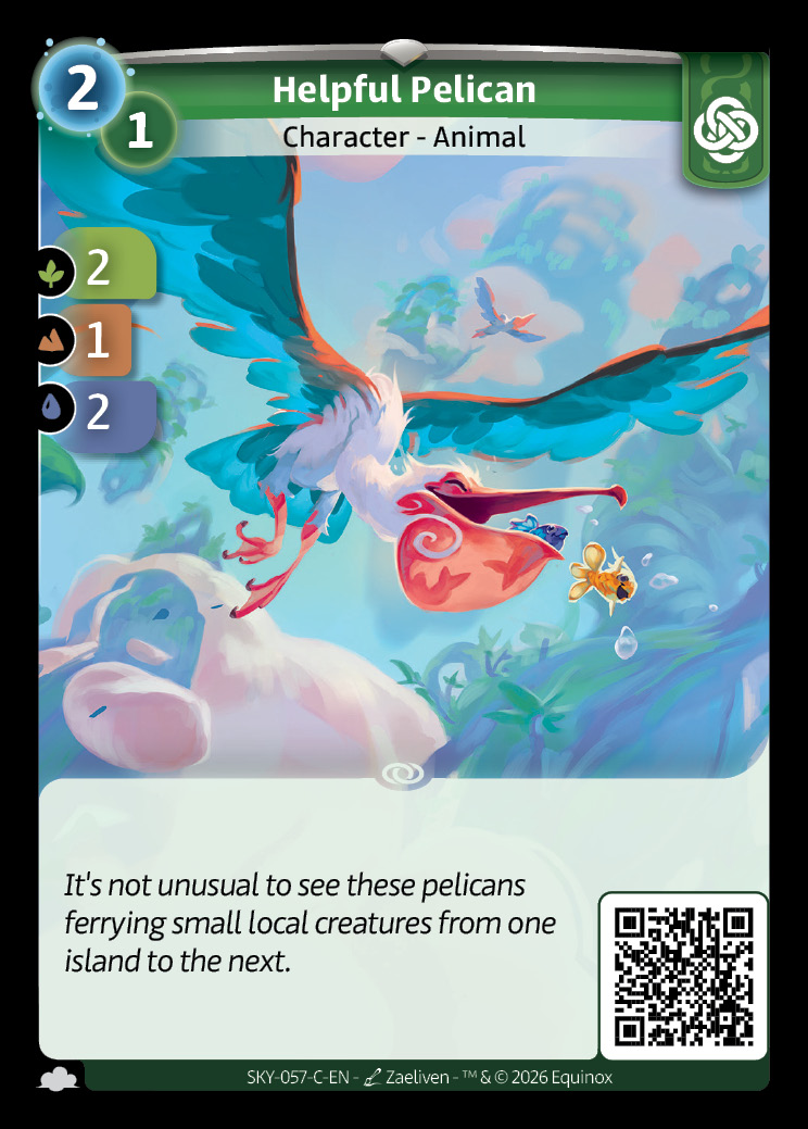 Zuvorkommender Pelikan