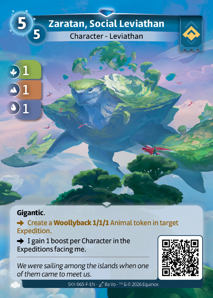 Zaratan, leviatán amigable