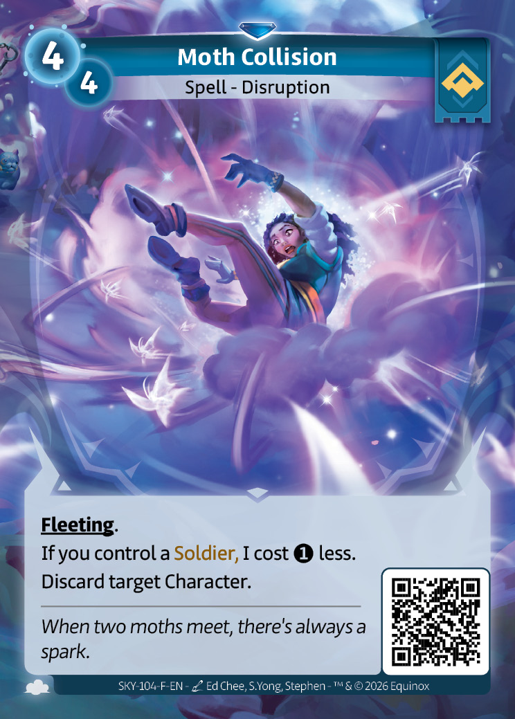 Colisión con polillas