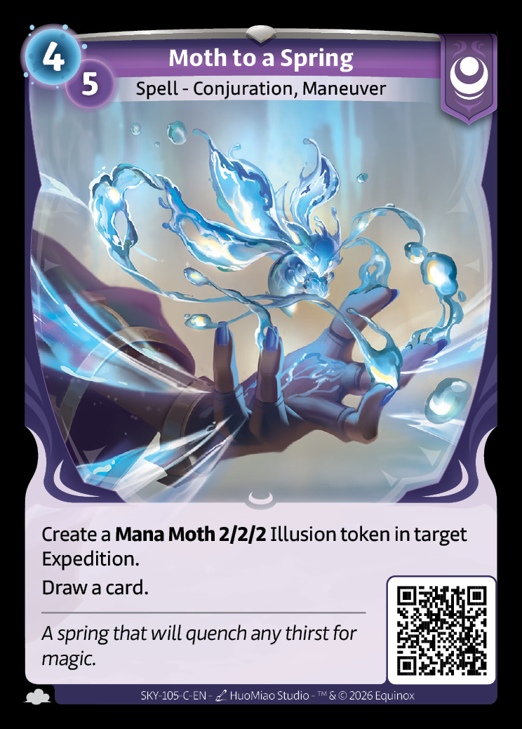 Wie eine Motte zur Quelle