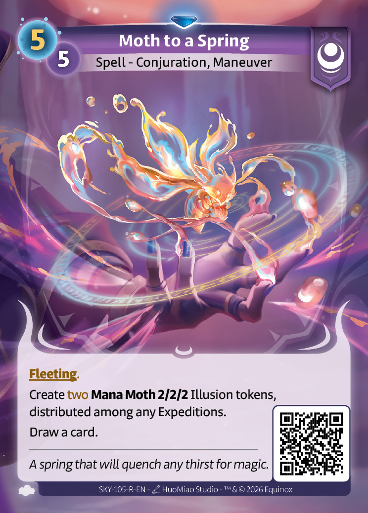 Wie eine Motte zur Quelle