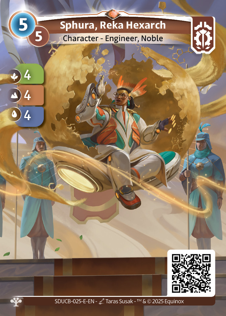Sphura, Reka Hexarch