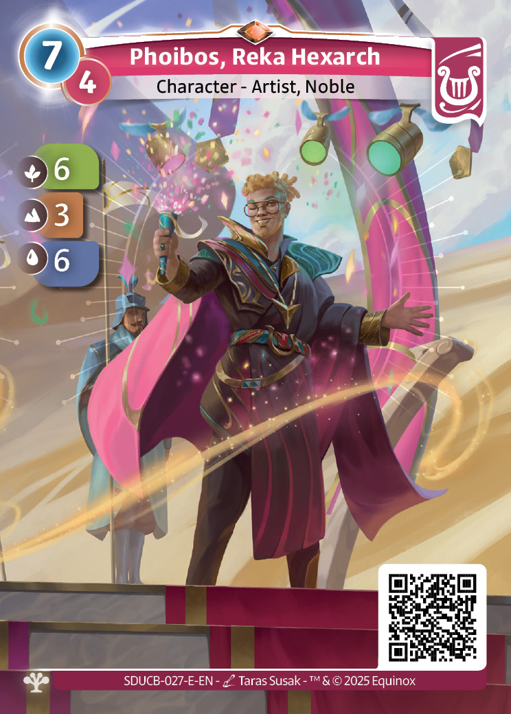 Phoibos, Reka Hexarch