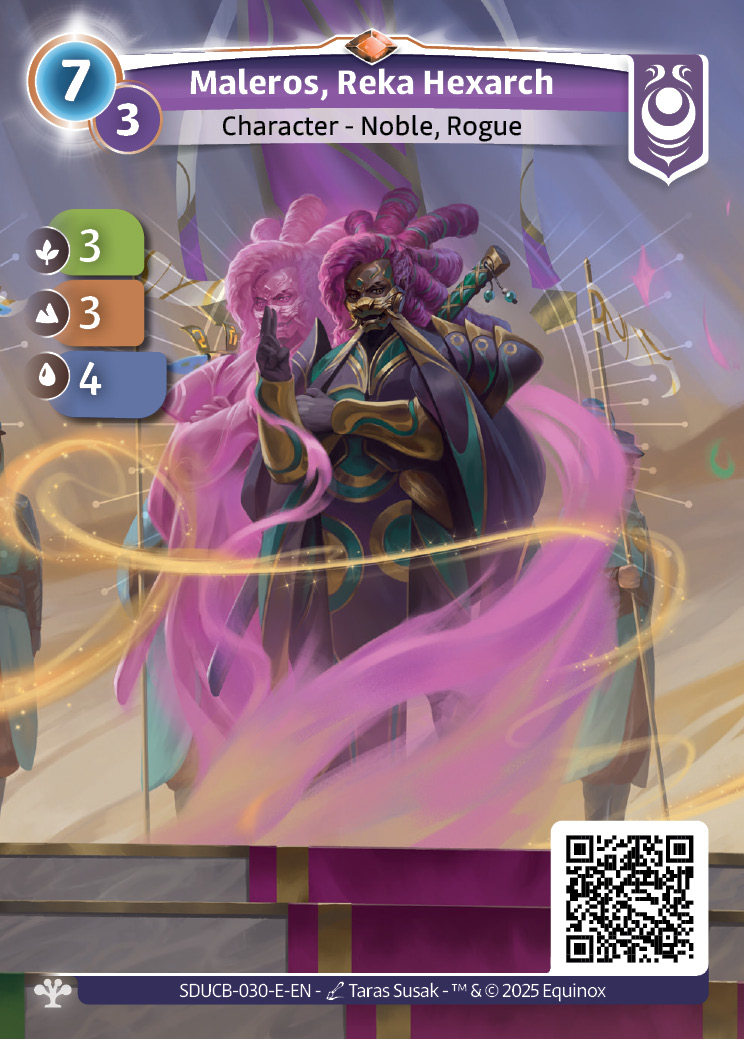 Maleros, hexarca reka