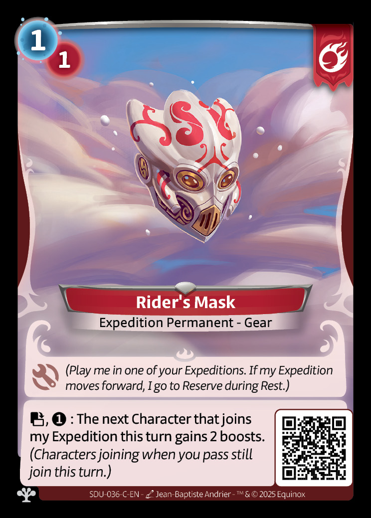 Rider's Mask