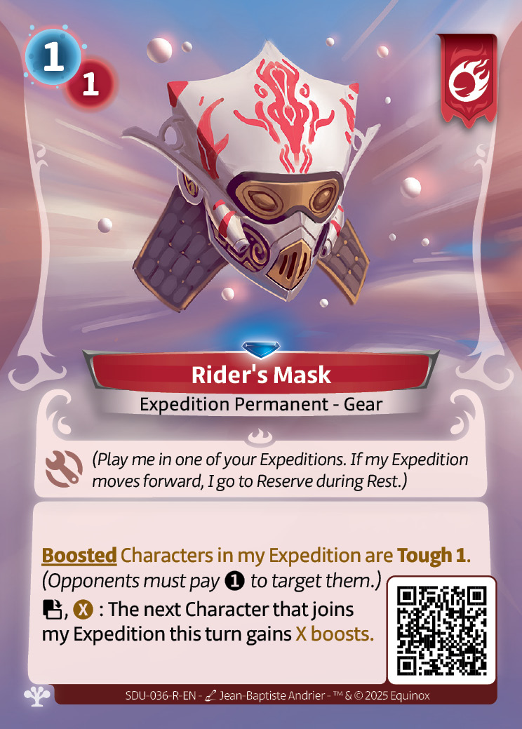 Rider's Mask