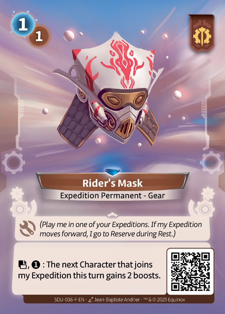 Rider's Mask