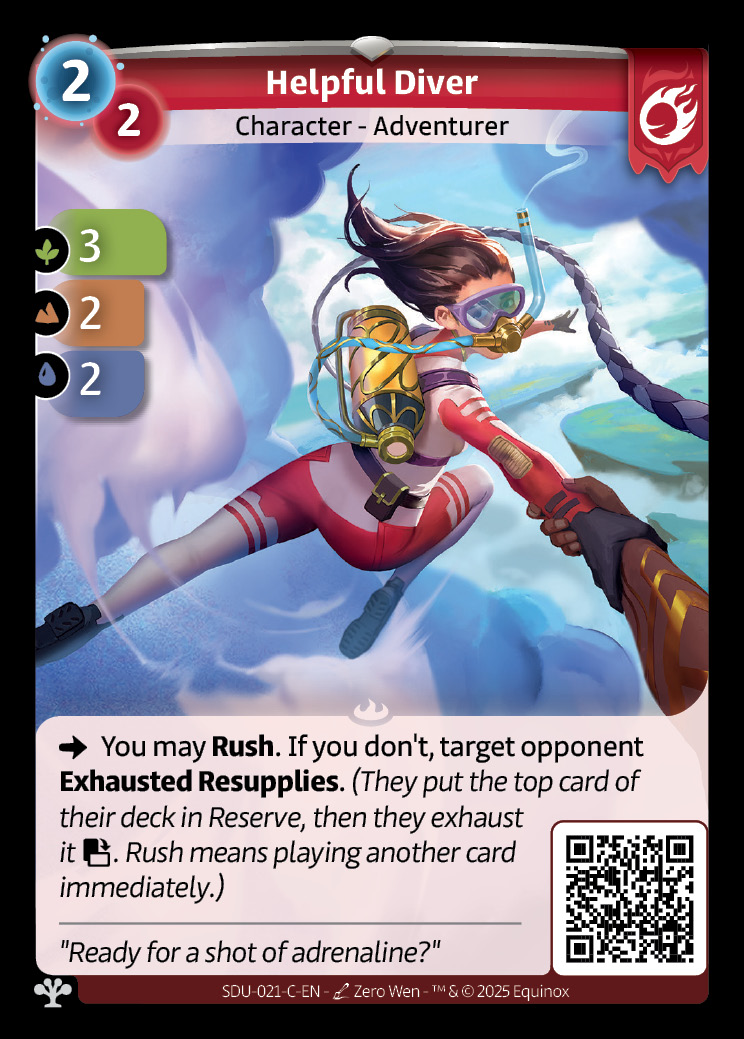 Helpful Diver