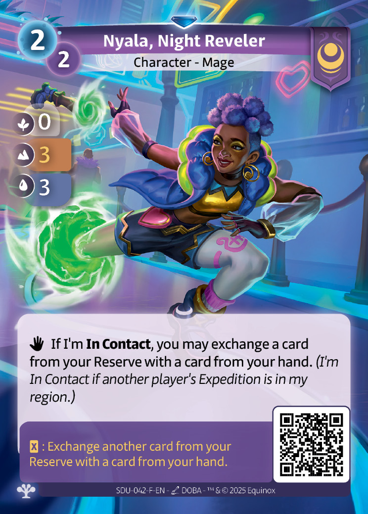 Nyala, juerguista nocturna