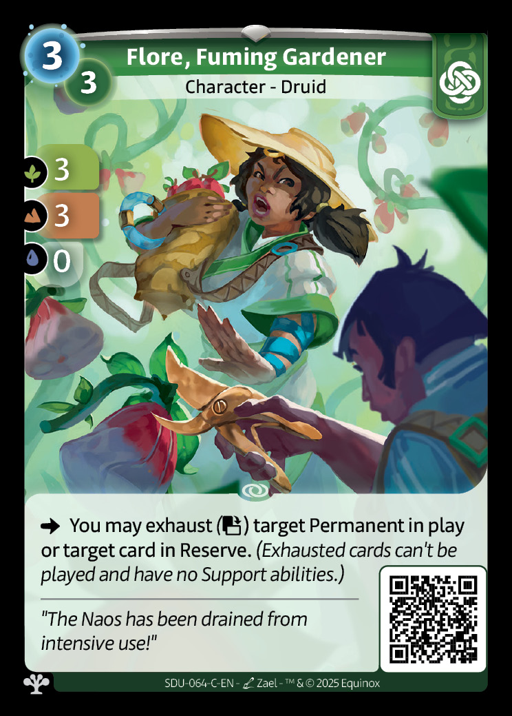 Flore, Giardiniera Infuriata