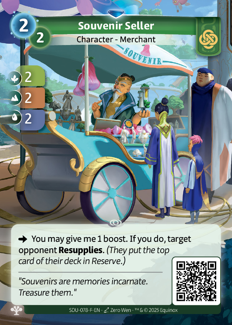 Vendedor de souvenirs