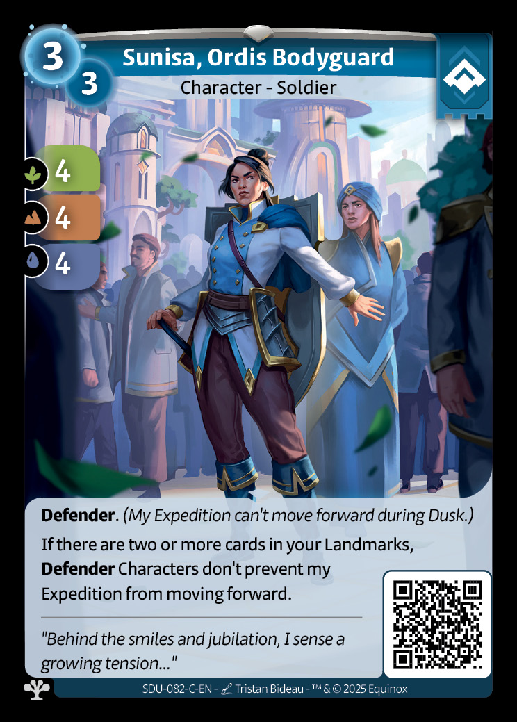 Sunisa, Ordis Bodyguard