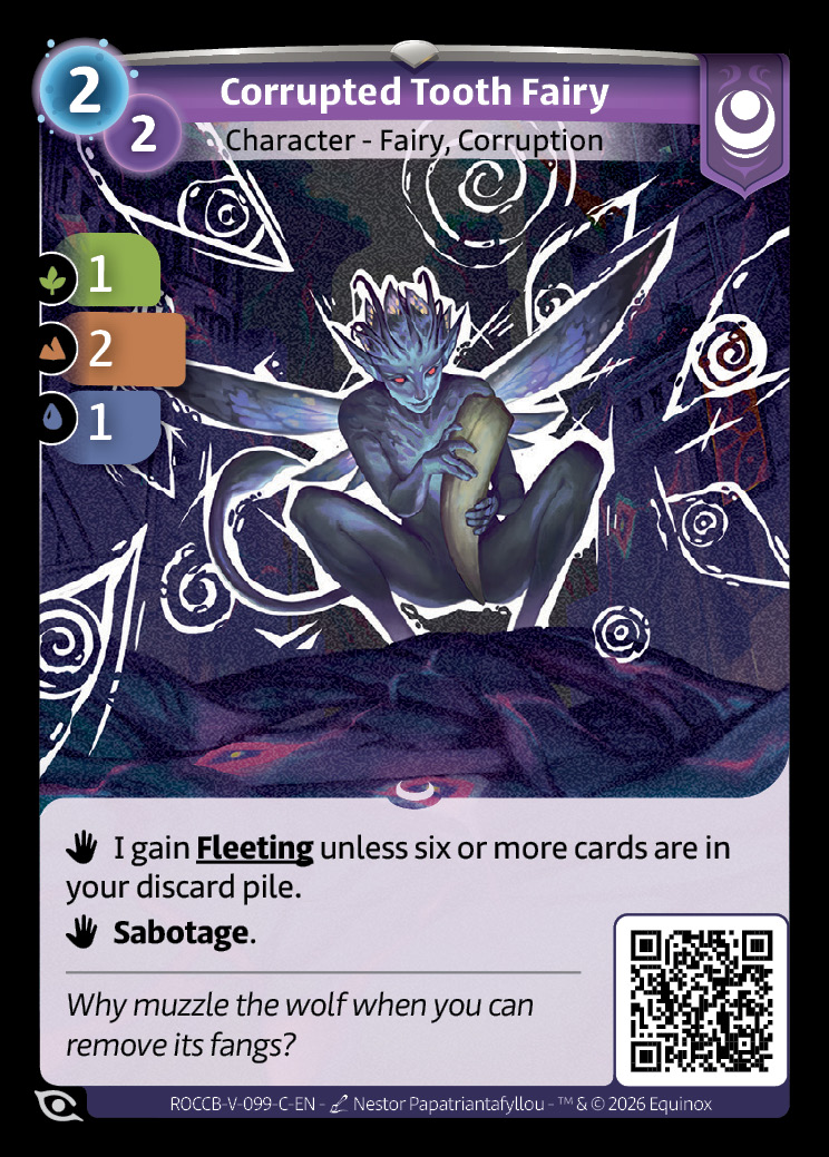 Hada de los dientes corrompida