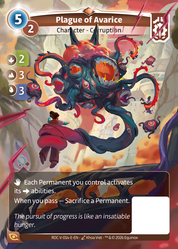 Plaga de la avaricia