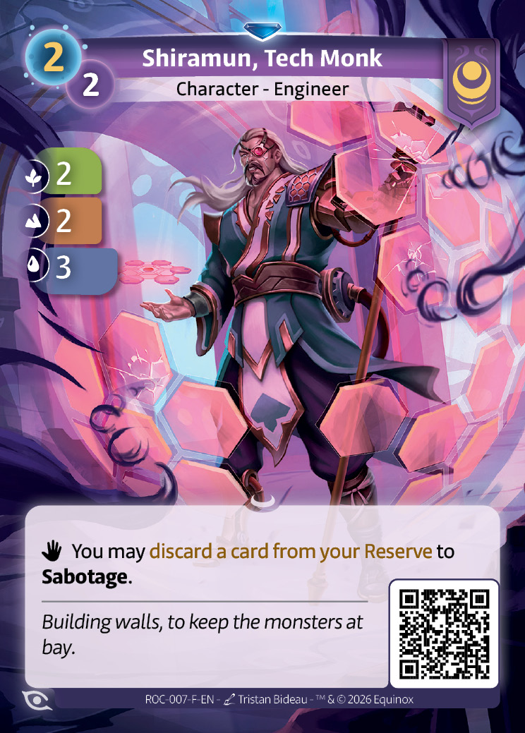 Shiramun, tecnomonje